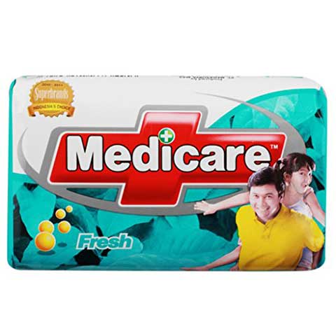 MEDICARE SOAP HIJAU 3X90GR